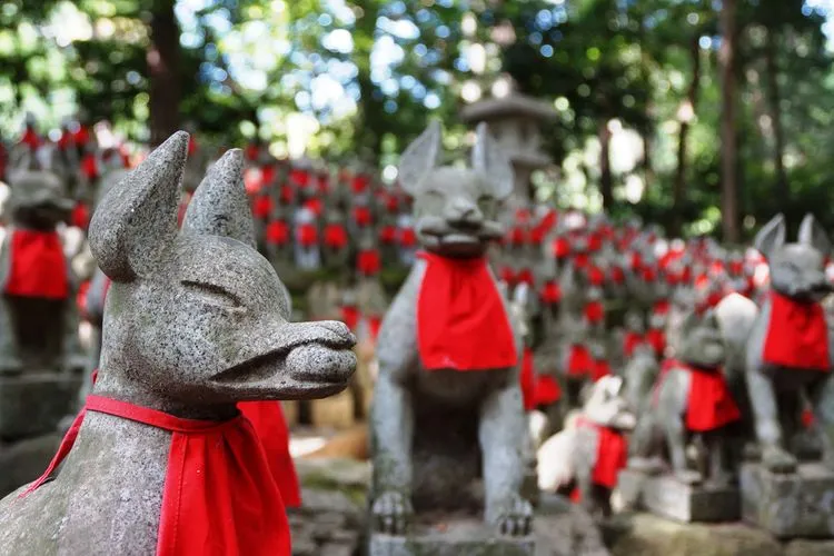 Du lịch Nhật Bản ghé Đền Toyokawa Inari